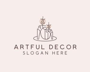 Candlelight Home Decor logo design