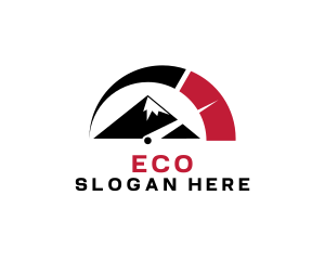 Gauge Outdoor Mountain  Logo