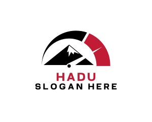 Travel - Gauge Outdoor Mountain logo design