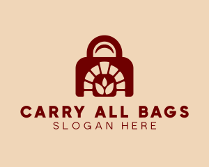 Bag - Fireplace Shopping Bag logo design
