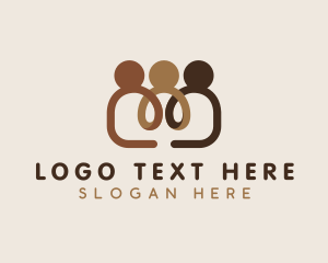 Social - Human Diversity Social logo design