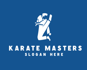 Judo Martial Arts logo design