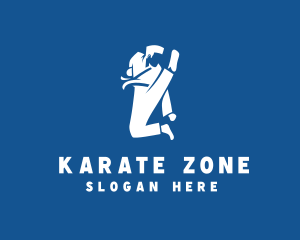 Karate - Judo Martial Arts logo design
