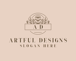 Botanical Garden Wedding logo design