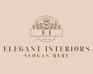 Botanical Garden Wedding logo design