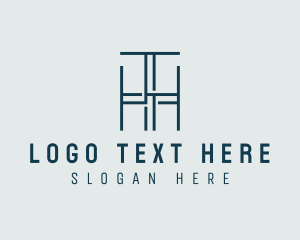 Letter Ht - Architecture Property Construction logo design