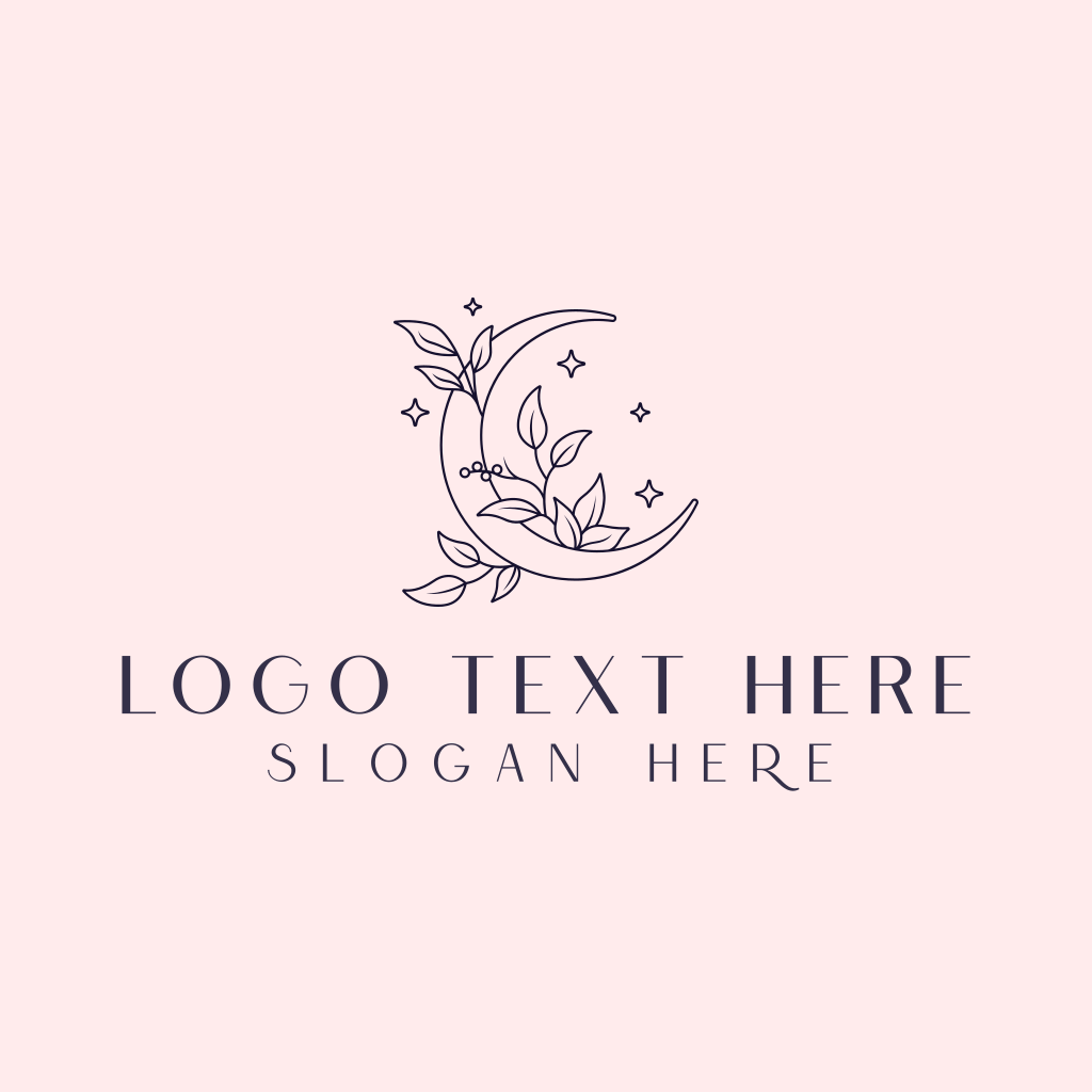 Boho Holistic Moon Logo | BrandCrowd Logo Maker