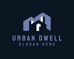 Urban Real Estate Apartment logo design