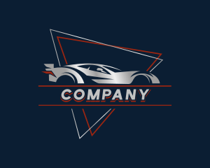 Racer - Automotive Race Detailing logo design