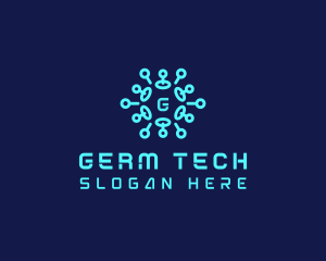 Germ - Germs Vitus Bacteria logo design