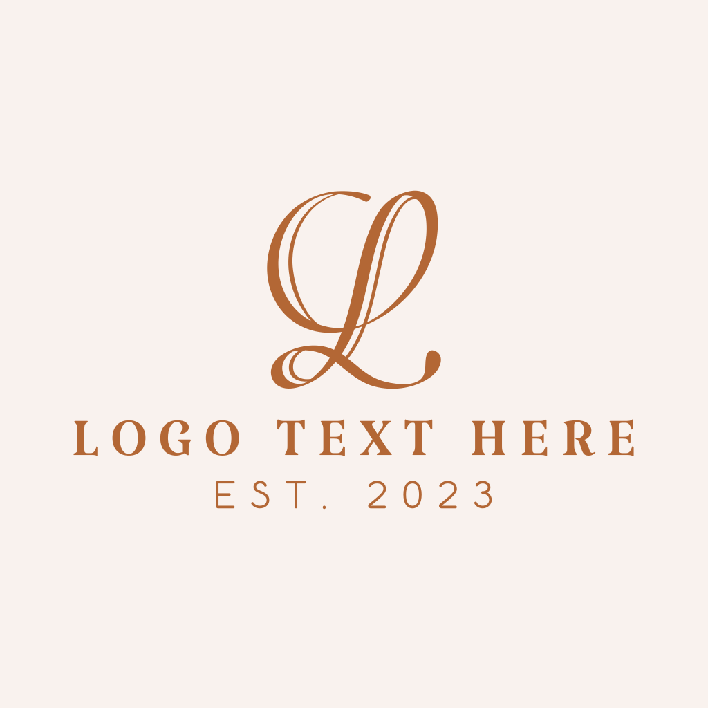 Fashion Beauty Letter L Logo | BrandCrowd Logo Maker