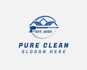 Power Wash Home Cleaning logo design