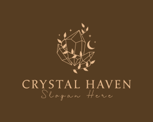 Glamorous Crystal Jewelry logo design