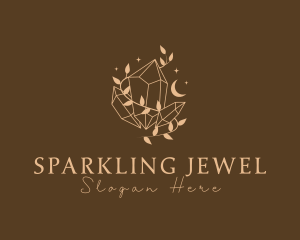 Glamorous Crystal Jewelry logo design