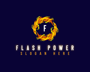 Lightning Electric Power logo design