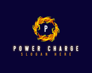 Lightning Electric Power logo design