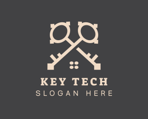 Home Key Property logo design