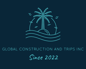 Adventure - Sunset Island Beach Resort logo design