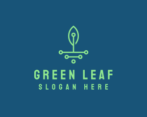 Leaf Research Biotech logo design