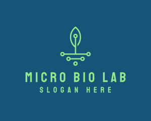 Leaf Research Biotech logo design