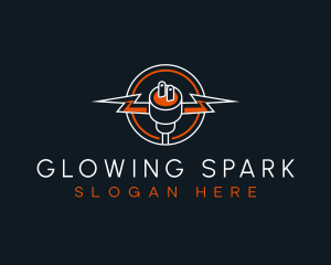 Electric Plug Power logo design