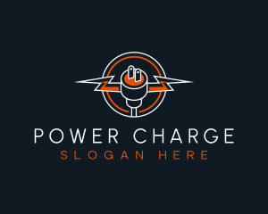 Electric Plug Power logo design