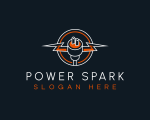 Electric Plug Power logo design