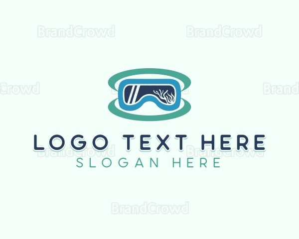 Water Sports Goggles Logo