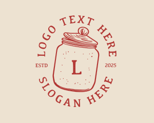 Container - Ceramic Jar Container logo design