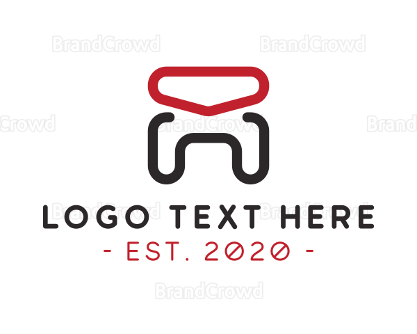 Generic Abstract Chair Envelope Logo