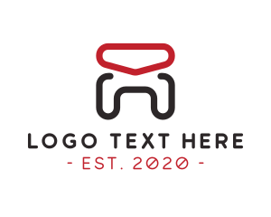 Chair - Generic Abstract Chair Envelope logo design