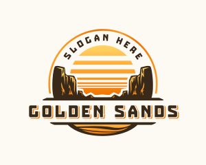 Grand Canyon Desert logo design