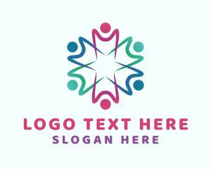 Social - Community Group Organization logo design