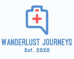 Medicine - Emergency Paramedic Chat App logo design