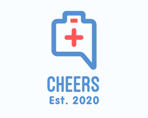 Drugstore - Emergency Paramedic Chat App logo design