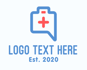 Telehealth - Emergency Paramedic Chat App logo design