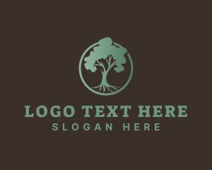 Organization - Environmental Community Tree logo design