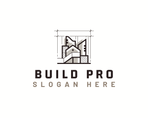 Architect Construction Building logo design