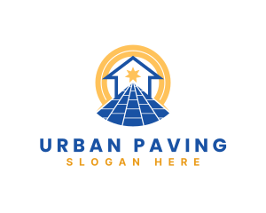 Pavement - House Pavement Flooring logo design