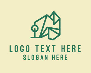 Geometric Architectural Property Logo