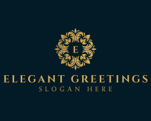 Floral Decorative Ornament logo design