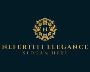 Floral Decorative Ornament logo design