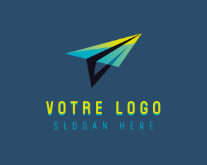 Logistics Paper Plane Logo