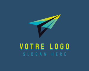 Shipment - Logistics Paper Plane logo design