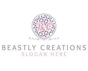 Royal Floral Beauty logo design