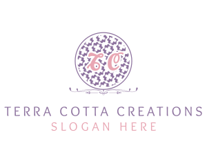 Royal Floral Beauty logo design