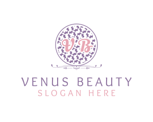 Royal Floral Beauty logo design