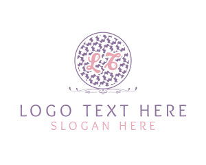 Texture - Royal Floral Beauty logo design