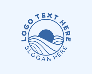 Ocean - Generic Waves Firm logo design