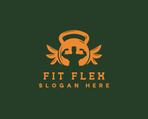 Workout - Workout Kettleball Gym logo design